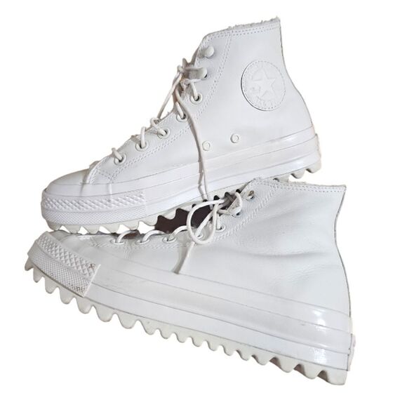 Converse Chuck Taylor All Star Street Warmer Ripple High Top White (562423C) 7.5 - Picture 3 of 13